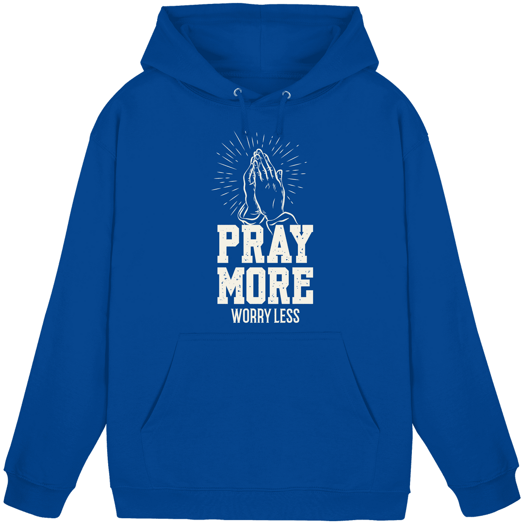 Pray more, worry less - The Cross Label