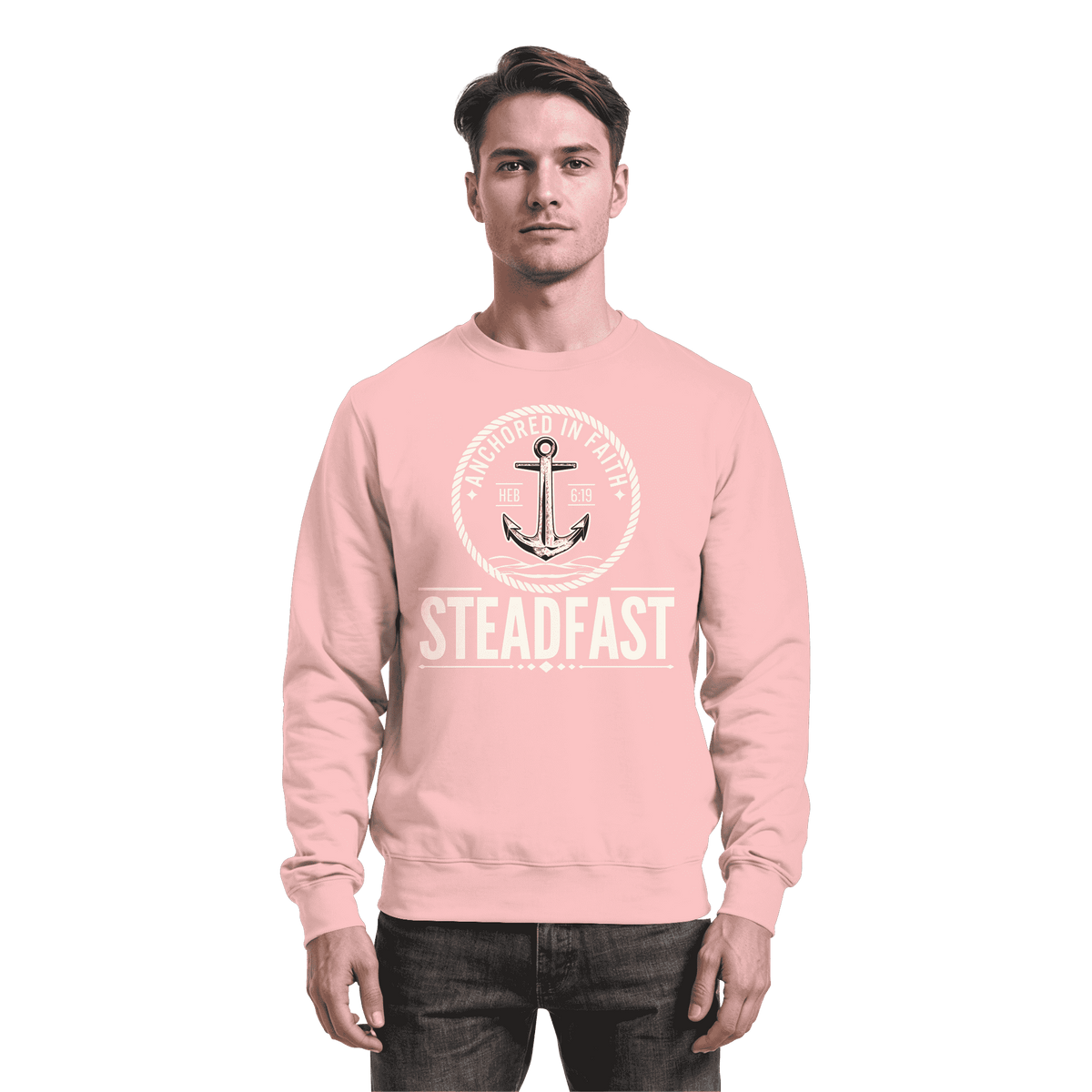 Steadfast - Basic Sweatshirt - Christliches Sweatshirt
