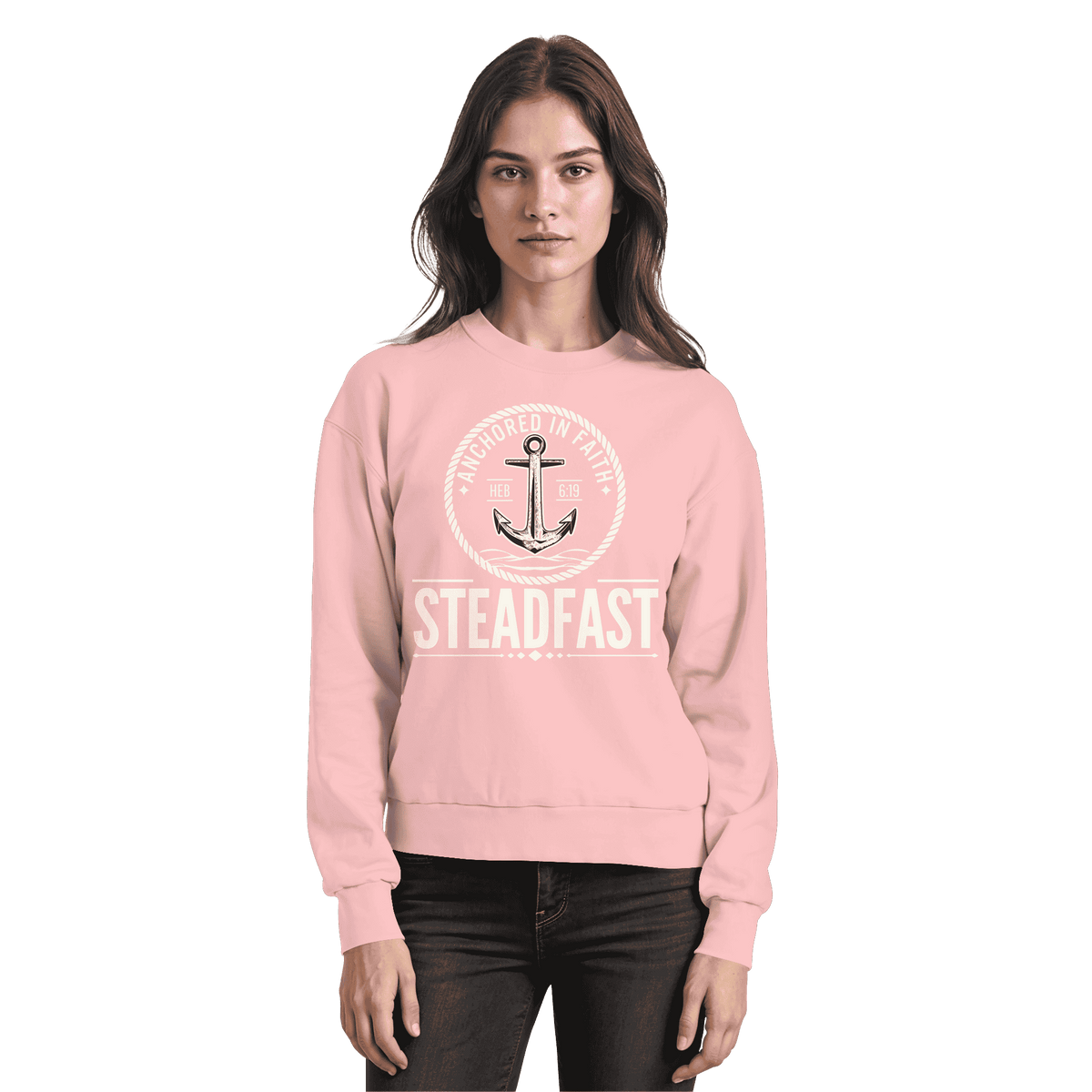 Steadfast - Basic Sweatshirt - Christliches Sweatshirt