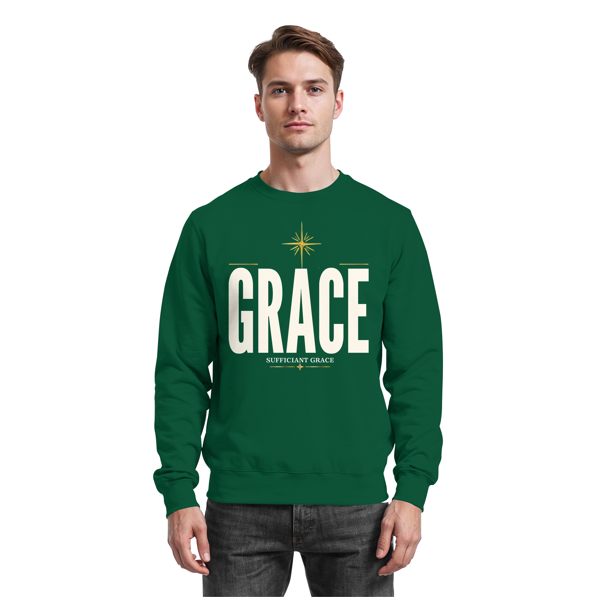 GRACE - Basic Sweatshirt - The Cross Label