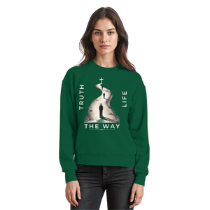THE WAY - Basic Sweatshirt - The Cross Label