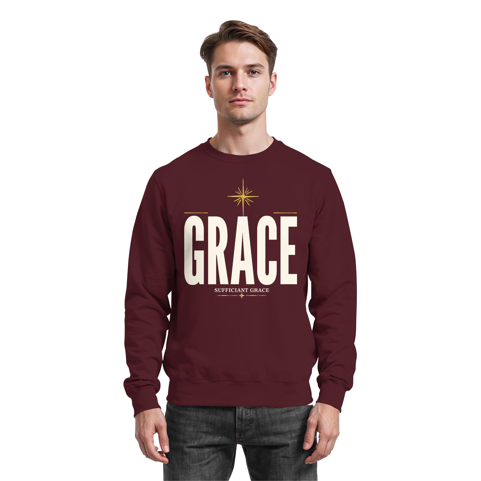 GRACE - Basic Sweatshirt - The Cross Label