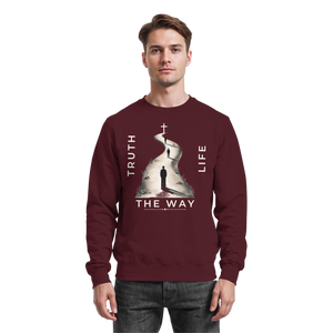 THE WAY - Basic Sweatshirt - The Cross Label