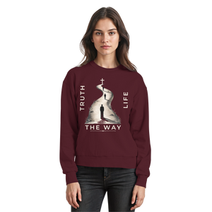 THE WAY - Basic Sweatshirt - The Cross Label