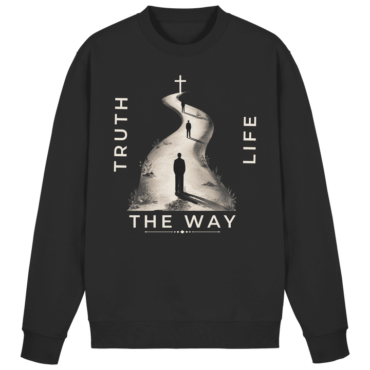THE WAY - Basic Sweatshirt - Christliches Sweatshirt