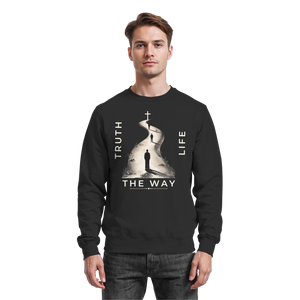 THE WAY - Basic Sweatshirt - The Cross Label