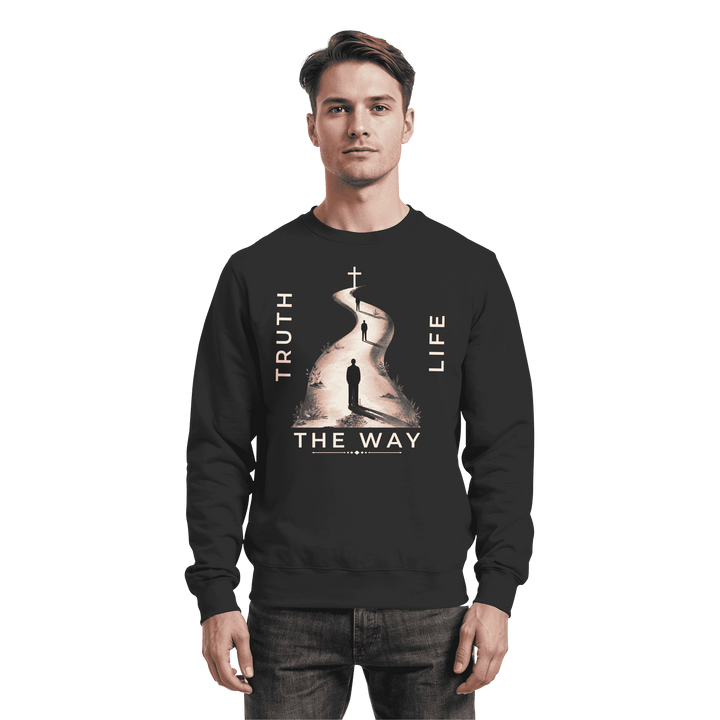 THE WAY - Basic Sweatshirt - Christliches Sweatshirt