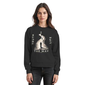 THE WAY - Basic Sweatshirt - The Cross Label