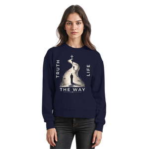 THE WAY - Basic Sweatshirt - The Cross Label