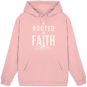 ROOTED IN FAITH - Basic Unisex Hoodie - The Cross Label