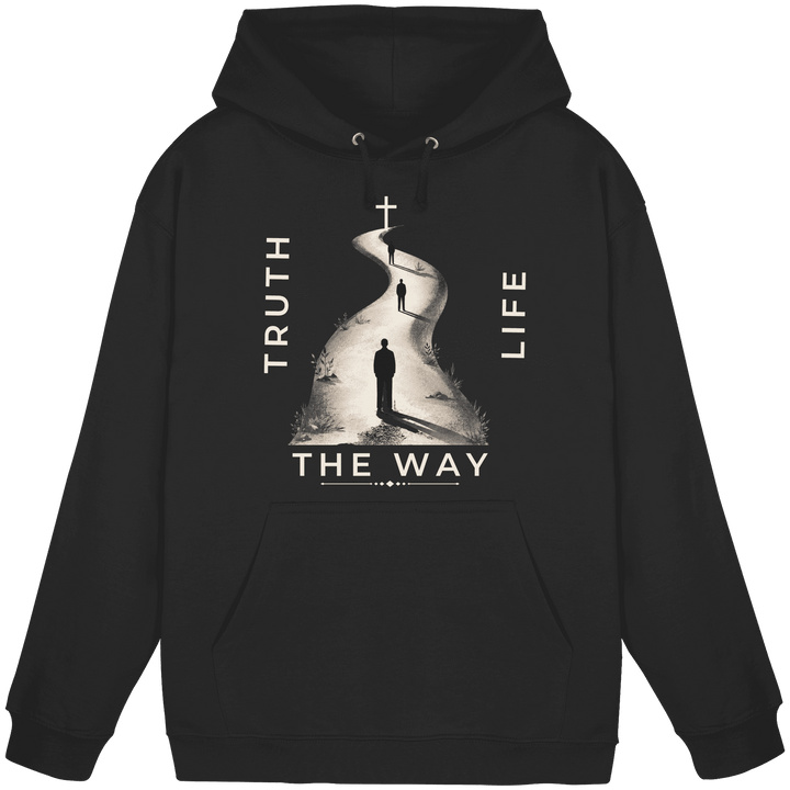 THE WAY - Basic Unisex Hoodie - Christlicher Hoodie