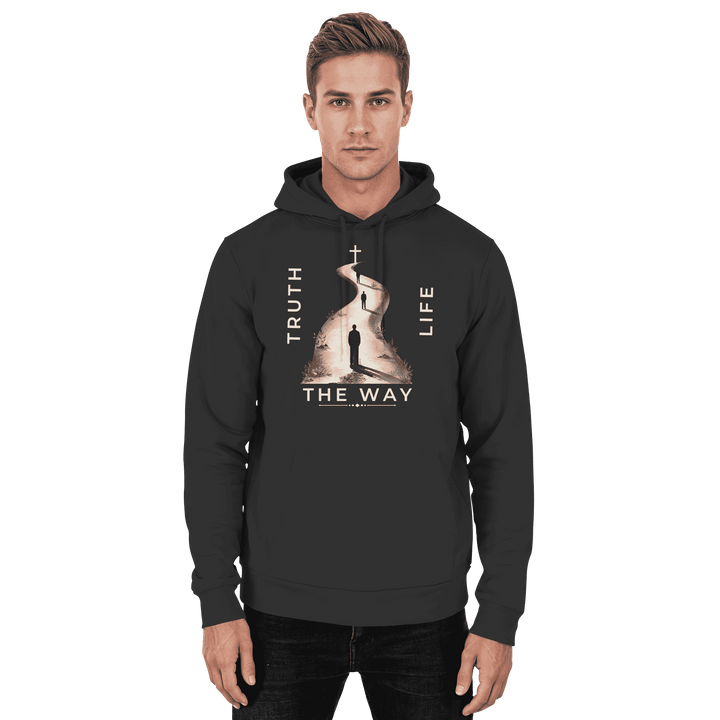 THE WAY - Basic Unisex Hoodie - Christlicher Hoodie