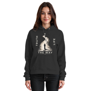 THE WAY - Basic Unisex Hoodie - The Cross Label