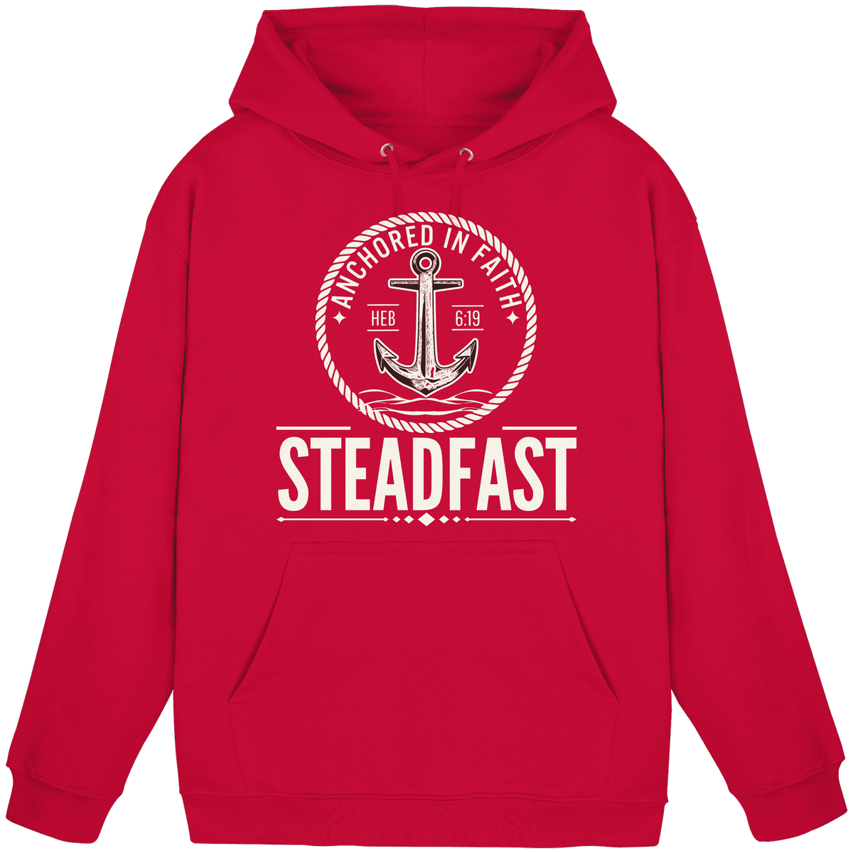 Steadfast - Basic Unisex Hoodie - Christlicher Hoodie
