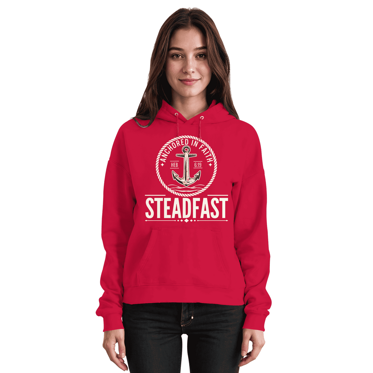 Steadfast - Basic Unisex Hoodie - Christlicher Hoodie