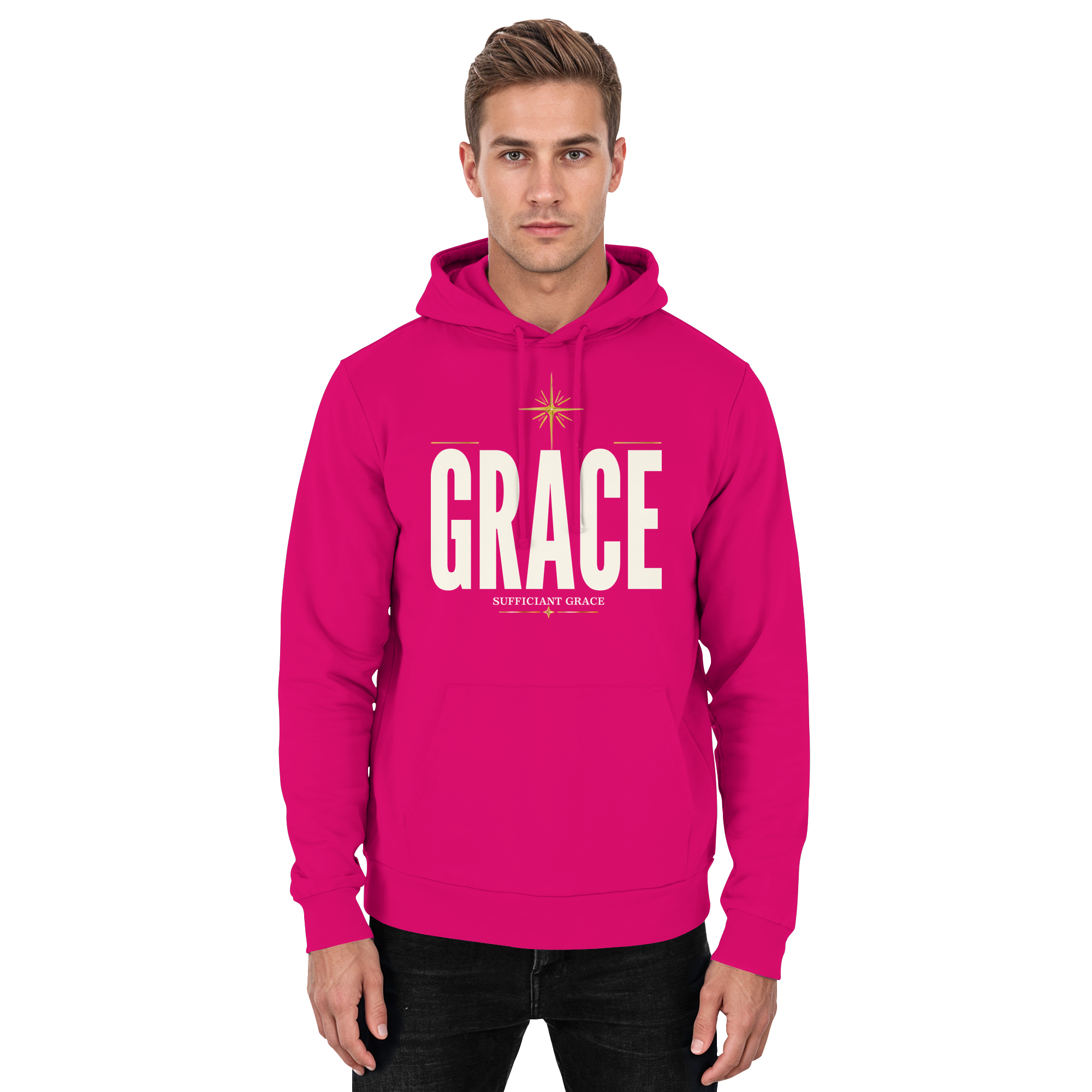 GRACE - Basic Unisex Hoodie - The Cross Label