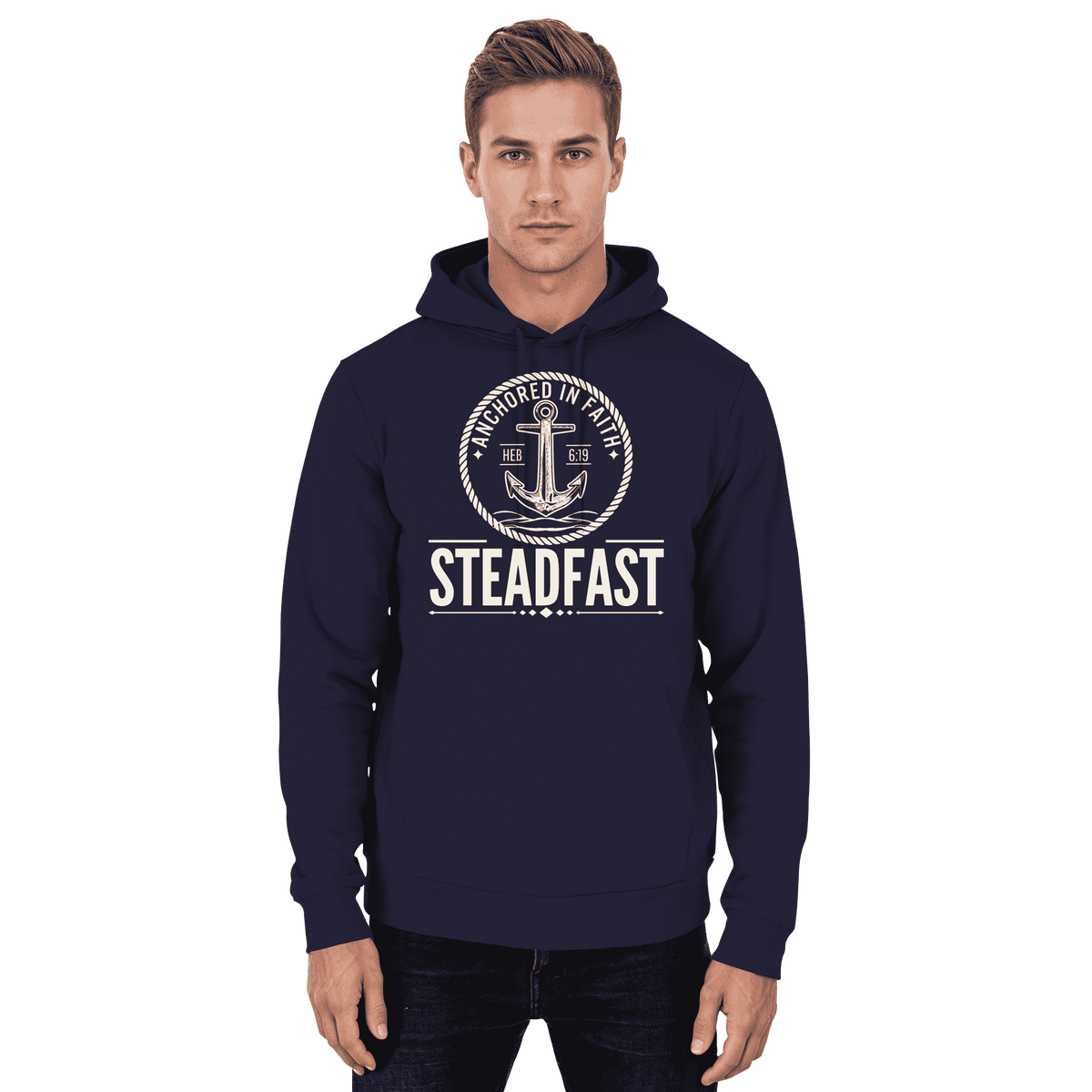 Steadfast - Basic Unisex Hoodie - Christlicher Hoodie