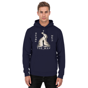 THE WAY - Basic Unisex Hoodie - The Cross Label