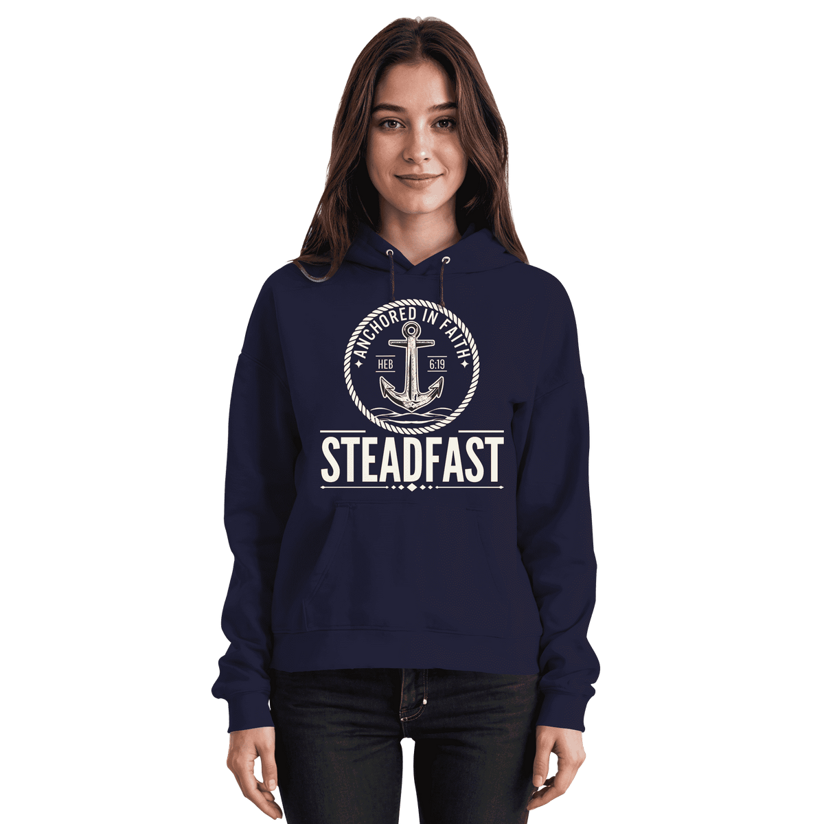 Steadfast - Basic Unisex Hoodie - Christlicher Hoodie