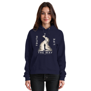 THE WAY - Basic Unisex Hoodie - The Cross Label