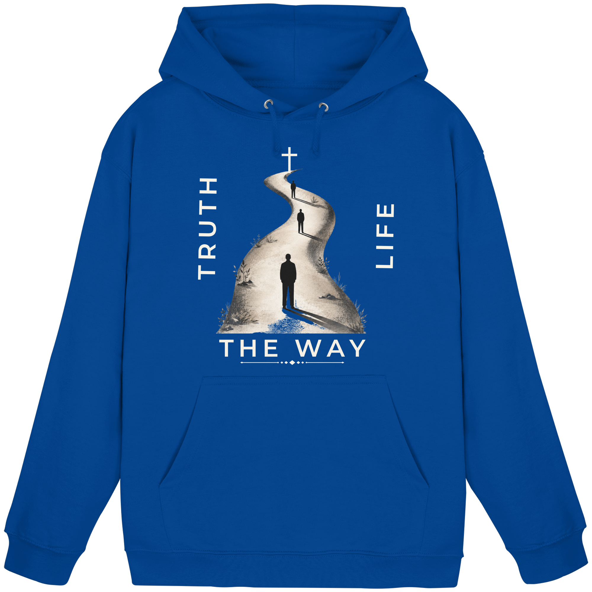 THE WAY - Basic Unisex Hoodie - The Cross Label