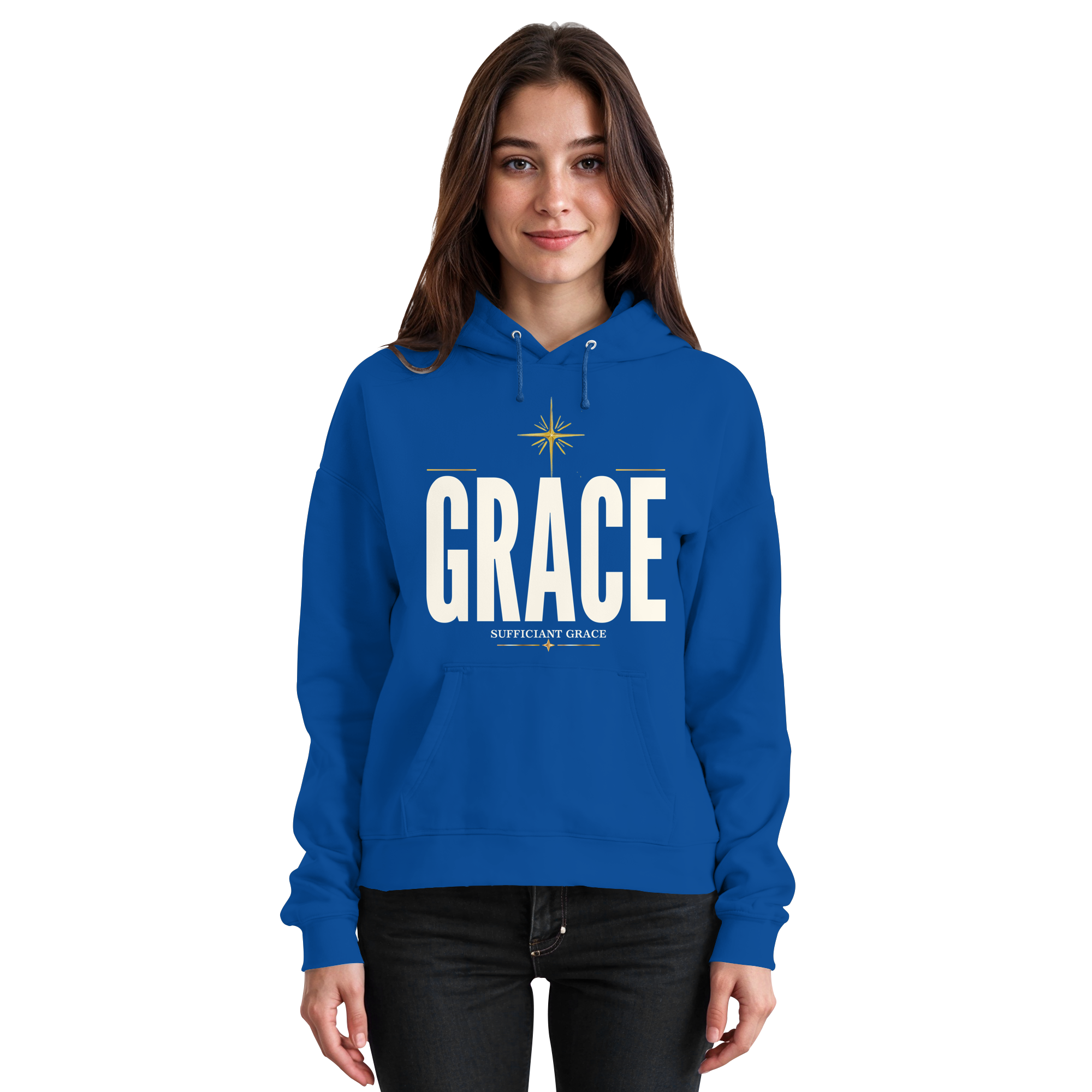 GRACE - Basic Unisex Hoodie - The Cross Label
