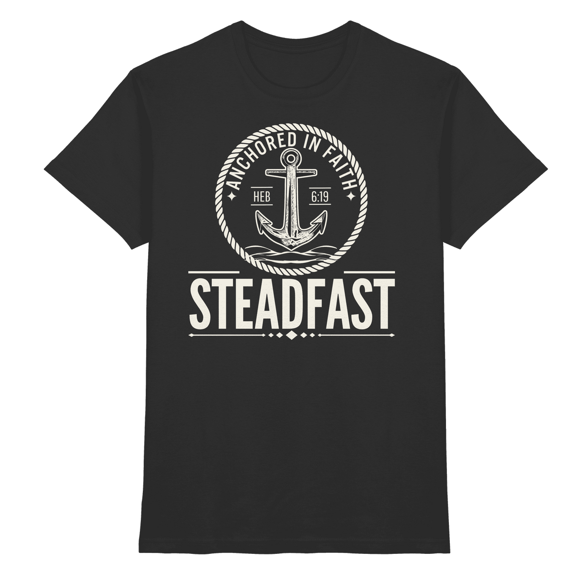 Steadfast - Premium Shirt - Christliches Shirt