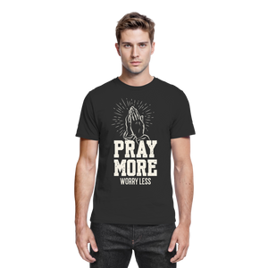 PRAY MORE, WORRY LESS - Premium Shirt - The Cross Label