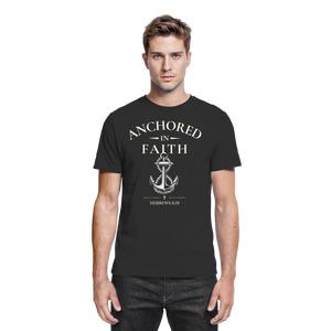 ANCHORED IN FAITH - Premium Shirt - The Cross Label