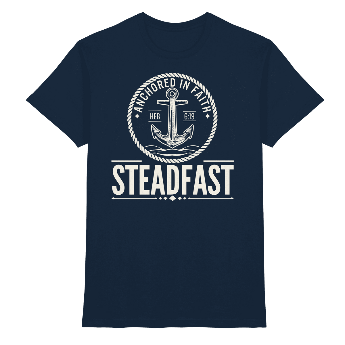 Steadfast - Premium Shirt - Christliches Shirt