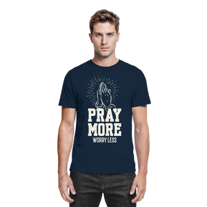 PRAY MORE, WORRY LESS - Premium Shirt - The Cross Label