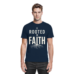 ROOTED IN FAITH - Premium Shirt - The Cross Label