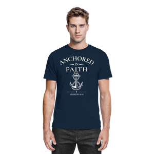 ANCHORED IN FAITH - Premium Shirt - The Cross Label