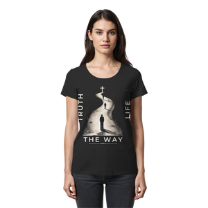 THE WAY - Womens Premium Classic T-Shirt - The Cross Label