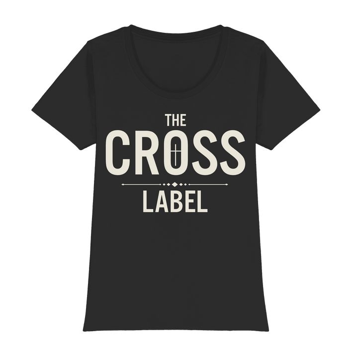 The Cross Label - Womens Premium Classic T-Shirt - Christliches Lady-Shirt