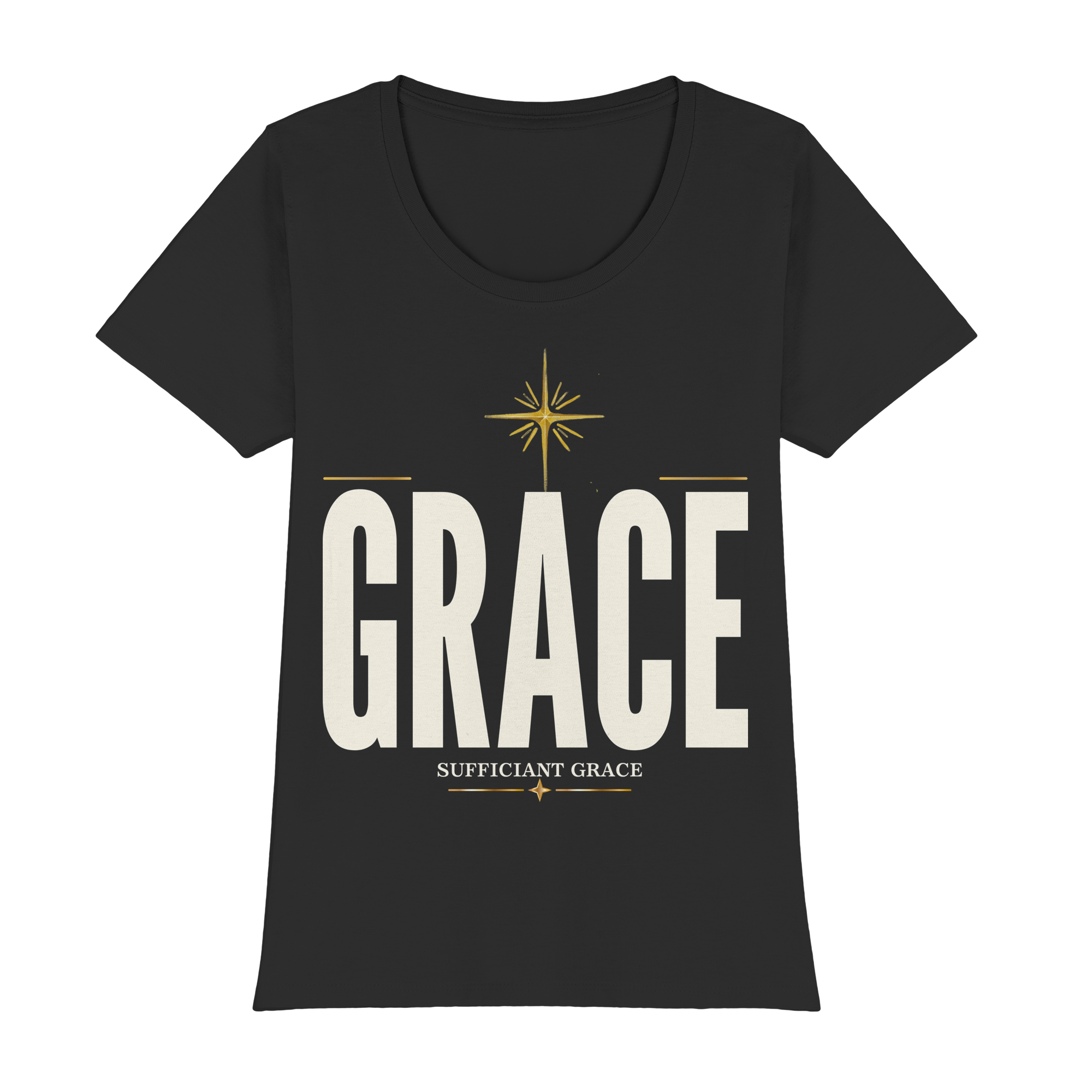 GRACE - Womens Premium Classic T-Shirt - The Cross Label