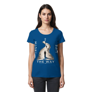 THE WAY - Womens Premium Classic T-Shirt - The Cross Label