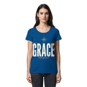 GRACE - Womens Premium Classic T-Shirt - The Cross Label